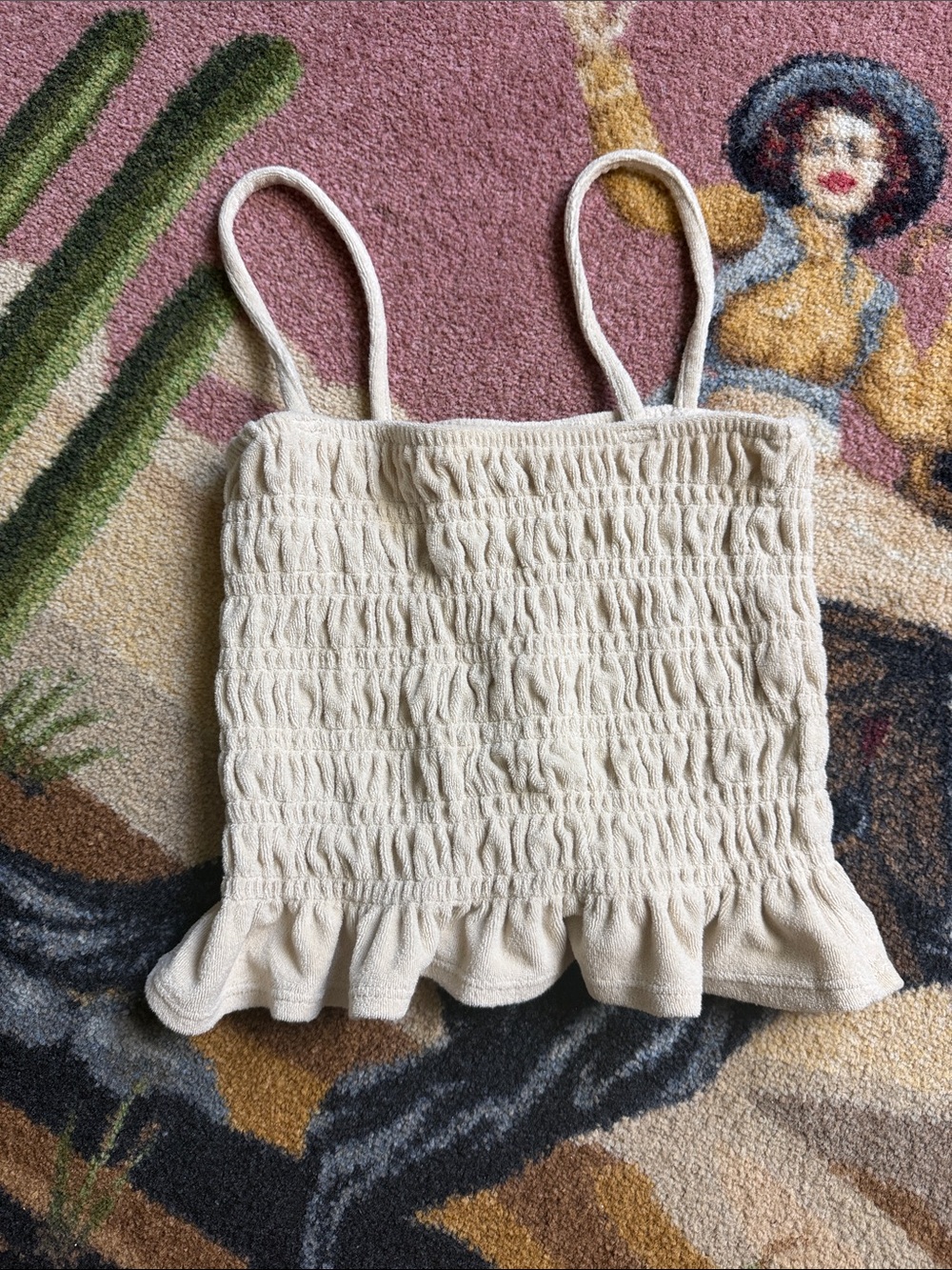 TERRYCLOTH TOP